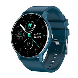 Smart Branslet Watches dla Android iOS ZL02D Stylowy fitness Tracker Silikon Silikon Pasek Tętar Sport Smartwatch z pudełkiem detalicznym
