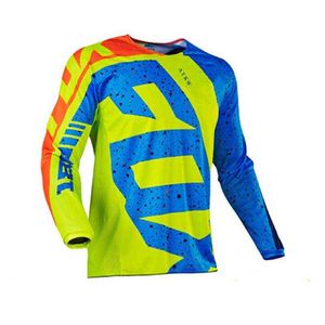 Moto Rower Jersey Długie rękawie koszulka Enduro Downhill T shirt Camiseta Motocross Mx Mountain Bike Ubranie Aykwfox MTB
