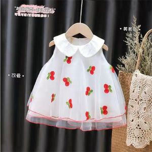 2022 Summer New Listing Girls Dress Dress Dress Dollar Colle Fashion Moda Princess Dress Dress Banquet Vestres de festa