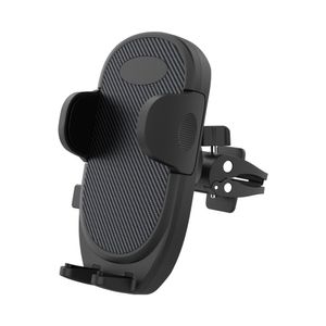 Phone mount for car Universal Air Vent Cell Phone Holder Carbon fiber Hands Free Clamp Cradle Vehicle Compatible with All Apple iPhone Samsung