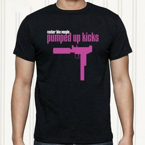 Erkek T-Shirt İnsanları Foster Pompalanan Up Kicks Band Siyah Tops Tee T Gömlek Boyutu S için 3XL Streetwear Komik T-Shirt