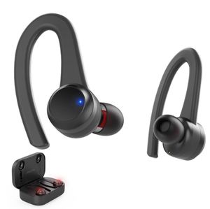 SE5 True Stereo Wireless Sport Earphones Music Game Headphones Mini Hifi Bass Bluetooth Headset Ear Hook Earbuds With Mic For Gym