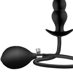 Brinquedos sexuais massager massager brinquedo olo plug plug adulto brinquedos infláveis ​​bolas de vibração butt but vibrô bomba de próstata Extender Dilatador para mulheres homem de 2g