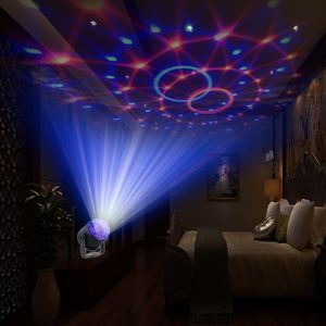 LED -effekter Stage Lighting Club Effect DJ Disco Ball Lamps LED Auto Roting