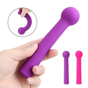 Massaggiatore vaginale Stimolatore clitorideo G-Spot 9 velocità Giocattoli sexy pieghevoli per donna Negozio Vibratore dildo