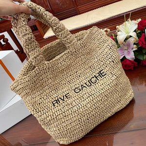 designer rrive gauche bags embroidered tote women shopping bag soft styling crochet pattern shoulder tone handle handbag 35cm