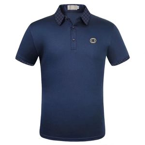 Alta qualidade verão masculino estilista polo camiseta de luxo camisetas roupas masculinas itália manga curta moda casual camiseta masculina tamanho asiático M-XXXL