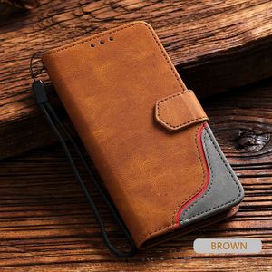 Luxury Fashion Leather Wallet Falls för Huawie P50 P40 P30 Pro Mate 20 Lite Coque P Smart 2021 Y6 2019 Telefonhållare Cover Funda