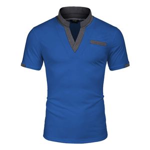 Exklusiv Mix Color Mens Polos Skjorta Sommar Mode Kortärmad T-shirts Män Casual Streetwear Fashion Top T-shirt Designad Poloshirt Plus Size XL 2XL 3XL Kläder Polo