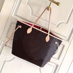 Top Quality Shopping Bag Luxurys Designer Handbag Shoulder Bags handle Open Fashion Totes Lash Package 2pcs/set Women Purse Letter Leather Practical Clutch Wallet