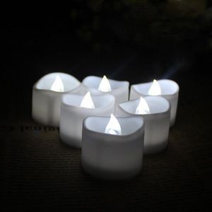 Strings 36pcs Battery Operate LED Candle Tealight Flameless Flicker Wavy Tea Light Wedding Christmas Valentine Table Decor-3 Color OptioLED