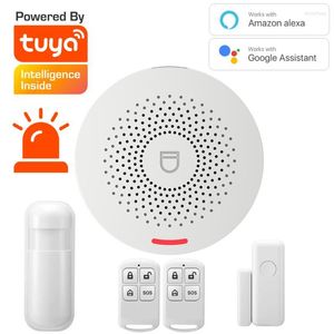 Sistemi di allarme Tuya Wifi Smart Home System Wireless 433 MHz Antifurto Life App Control KitAllarme