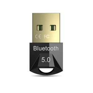 USB Bluetooth Transmitters محول Dongle للكمبيوتر الكمبيوتر اللاسلكي لوحة مفاتيح الماوس PS4 AUX AUX AUX Bluetooth 5.0 استقبال