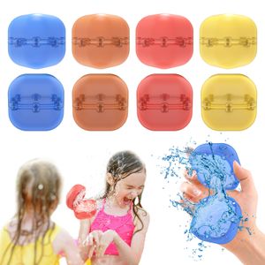 Summer morbido Silicone Decompressione Toys Beach Fight Games Outdoor Pull Water Palls Sport Attrazione magnetica Balloon d'acqua