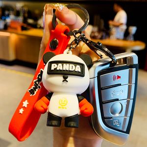 Популярные моды Панда ключевой кольцевой цепь Shellheard милый мультфильм панда сумка для панды кулон брелок брелок