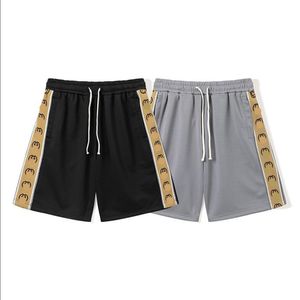 Calça Masculina Shorts Luxos Designers Moda Masculina Casual Bussiness Curto Clássico Homem Esporte Shorts Masculino Costura em Cores Misturadas Marca Moda Primavera 68