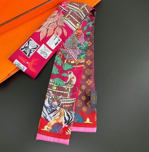23STYLEファッションデザイナーレターバッグスクラフシルクスカーフ女性ハンドルバッグバンダナ荷物荷物マフラーフランス財布財布ハンドバッグパリ肩