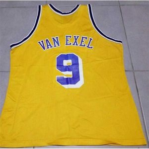 Chen37 Custom Men Yourn Women van Exel Basketball Jersey Size S-3XL или Custom Любое название или номер трикотажа