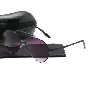 Klassische Designer-Sonnenbrille für Männer und Frauen, Vintage-Retro-Sonnenbrille, Sportfahrbrille, Metallbrille, UV-Schutz