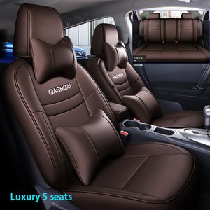 Original Auto Custom Car seat cover For Nissan Qashqai 2008-2015 years Front seat/Rear seat 4 colors luxury leather protector cushion