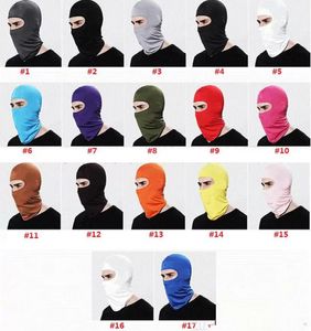 DHL Outdoor Balaclavas Sports Neck Face Mask Ski Snowboard Wind Cap Police Cycling Balaclavas Motorcycle Face Masks