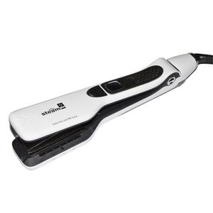 Professional Hair Straightener Flat Iron Fast Heating Comb Steam Straightening Brush Electric Hair Styler Tools 220530