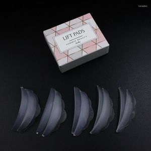 Falska ögonfransar par Perm Eyelash Pad Set Silikonskydd Kuddar Förlängning Lyftning Curler Graft Shield Patch Tools Maquiagemfalse Harv22