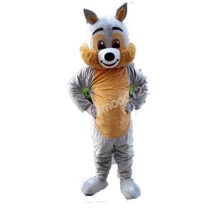 Festival Dress Squirrel Mascot Costumes Carnival Hallowen Gifts Unisex Adults Fancy Party Games Outfit Holiday Celebration Cartoon Character Outfits