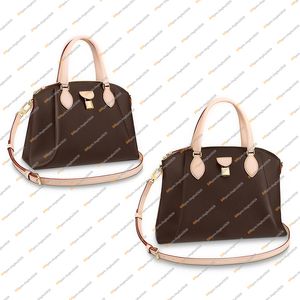 Ladies Fashion Casual Luxury Designer Rivoli Handbag Tote Shoulder Bag Cross Body High Quality Top 5A 2 Size M44546 M44543 Pouch