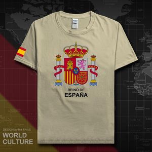 Wholesale team shirts resale online - Men s T Shirts Kingdom Of Spain Espana T Shirt Man Cotton Nation Team Meeting Tees Fitness ESP Spanish Spaniard Men s