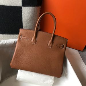 7a Top Quality Bag Women Purse Designer Tygväskor Handgjorda lyxdesigner Handväskor Klassisk mode Togo Leather Wallet Sac de Luxe Femme Icke-perforerad axelbandslös