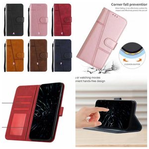 Custodie a portafoglio in pelle vintage per Iphone 14 Pro Max Xiaomi 12 Lite POCO M4 5G X4 Redmi Note 11T 10A 10C 11E 11 4G Retro Flip Cover Supporto per slot per carte di credito