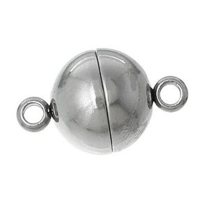 20 Stainless Steel Magnetic Clasps Round dull For Jewelry making necklace Bracelet DIY Jewelry Findings b