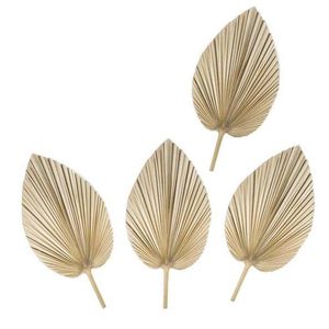 Decorative Flowers & Wreaths Dried Palm Leaves Fans Bohemian Spears Artificial Plants LeavesDecorative