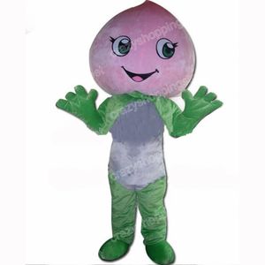 Halloween Cute Peach Mascot Costume Top quality Cartoon Anime theme character Adults Size Christmas Carnival Party Outdoor Outfit