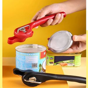 Sublimation Openers pc Plastic Professional Kitchen Tool Safety Hand actuated Can Opener Side Cut Easy Grip Manual Opener Knife for Cans Lid