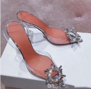 Fashion Transparent Silver Sandals Women Summer High heel Lady Pumps Sun Flower GladGlgiators Lady Gladiators