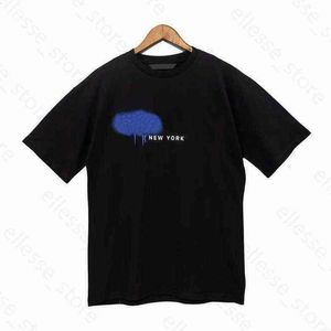 Tees tshirt ummer moda erkek kadın tasarımcıları t gömlekler uzun kollu avuç içi üstleri lüksler mektup tişörtleri giyim kısa kollu s3