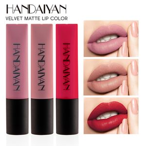 Velvet Air Lip Gloss Ciecz Matowa Szminka Wodoodporna Kubek Non-Stick Easy Color Handaiyan Makeup Lips