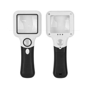 Handheld 6018 5X 45X Lupe Mikroskop Lupe mit 3 LED-Leuchten 1 Leuchtstofflampe Lesen Schmuck Antik Wertschätzung Sammlung Lupe für ältere Menschen