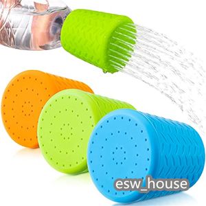 Portable Dog Grooming Cleaning Shower Head For Most Plastic Water or Soda Bottles Silicone Outdoor DogS Wash Cleaning Tool Pet Supplies