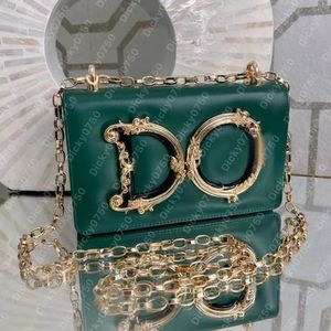 Дизайнерская сумка для плеча женщин золотая цепочка сумочка для лопасти роскошные дизайнеры по крестообразным мешкам для плеча Lady Fashion кожаные сумочки плеча Dicky0750