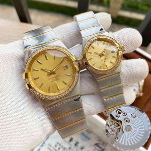 Mens Luxury Bracelet Watch Mechanical Automatic 316l Stainless Steel Fashion Folding Clasp Waterproof Watches for Women