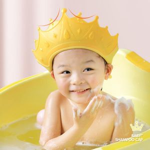 Hooks Rails Wonderlife Dusch Cap Justerbar badschampo Hat Skydda ögonen Tvätta hårskölsköldhattar för småbarn barn barn kisel