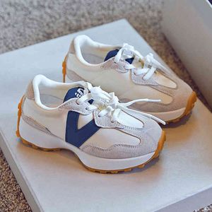 Nowe dziewczęce buty w stylu casual dla dzieci sportowe chłopięce dziecięce buty sportowe tkanina z siateczki oddychające modne buty G220325