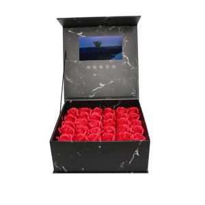 Gift Wrap Customized High Quality Promotional Magnetic Video Box Lcd Screen Display BoxGift