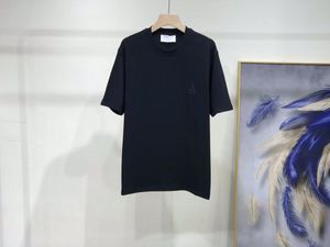 デザイナーアミ Tシャツトップ男性女性夏半袖 Tシャツハート刺繍 Tシャツ快適なメンズカップル Tシャツカジュアル Tシャツ tg