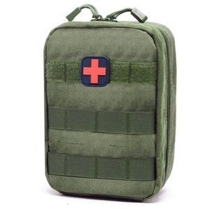 Pusta torba do zestawów awaryjnych Zestaw First Medical Pierwsza pomoc Pakiet w talii na świeżym powietrzu Camping Turne Tactical Molle Torebka mini