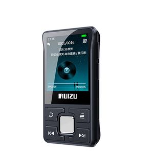 RUIZU X68 X55 X26 SPORT MP3-плеер с Bluetooth без потерь клип Music Player поддерживает FM-радиозапись видео электронная книга шагомер TF Card на Распродаже