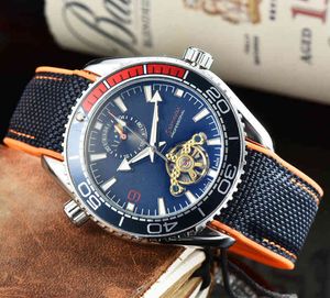 Relógios de moda de luxo para homens mecânicos relógios de pulso tourbillon ome cronographdesigner watch